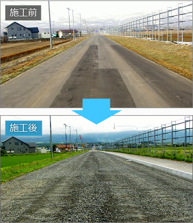 発足前田線防災安全A(地方道)工事(債務):三陽建設施工