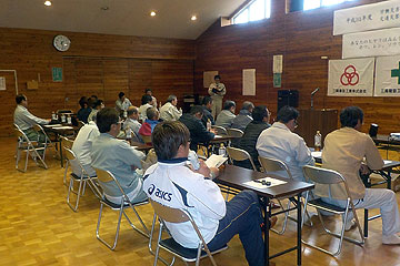 平成31年度 労働災害・交通災害防止安全大会の様子 三陽建設工業