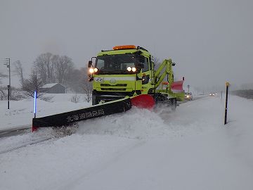 令和2年度 一般国道229号 岩内町 岩内道路維持除雪外一連工事:三陽建設施工